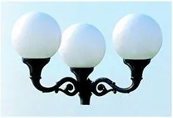 Novolux INDURA GLOBO 057F-G05X1A-02 Utcavilágítás lámpatest 3x105W/E27 IP65