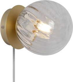 Nordlux Chisell oldalfali lámpa 1x25 W átlátszó 2312111035