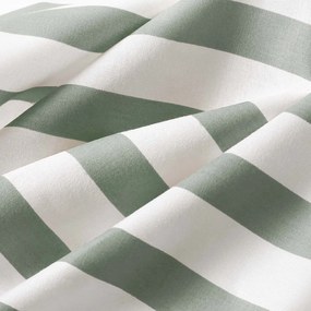 Goldea gyermek pamut ágyneműhuzat - az autók világa, zsálya színű csíkos hátoldal 150 x 200 és 50 x 60 cm