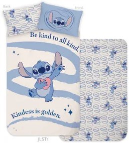 Disney Lilo és Stitch, A csillagkutya Kindness gyerek, ovis ágyneműhuzat 100×135 cm, 40×60 cm