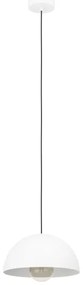 Eglo 901135 - Csillár zsinóron GAETANO 1xE27/40W/230V átm. 30 cm fehér