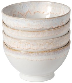 Fehér agyagkerámia tál szett 4 db-os ø 15 cm Latte – Costa Nova