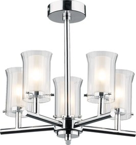 Dar Lighting ELBA ELB0550 Plafonlámpa 5x40W/G9 IP44