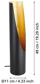 Eglo 390266 - LED Asztali lámpa PREBONE 1xGU10/4,7W/230V