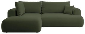 Sarokkanapé Olivo II (B) (zöld + fekete). 1099255