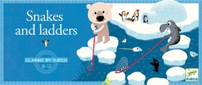 Társasjáték klasszikus - Kígyók és létrák - Snake and ladders