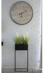 Virágállvány 90x44 cm fekete