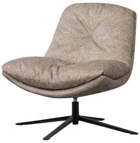 Natúr színű forgó fotel Arve – WOOOD