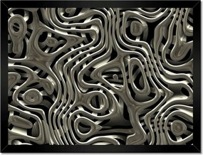 Poszterek keretben 40x30 Ezüst