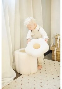 Childhome - Taburet FLOWER átm. 35 cm krémes