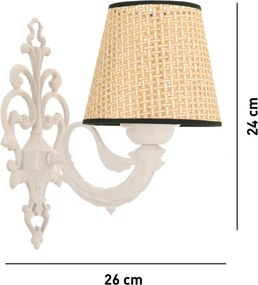 Lily Coral - Natural, White