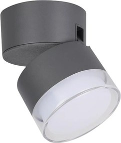 LUTEC 5010901118 DOPSI Modern Kültéri Fali Lámpa Antracit LED IP44