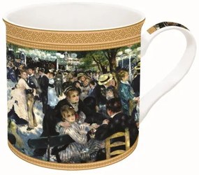 Porcelánbögre dobozban 300ml,Renoir:Bál a Le Moulin de la Galette-nél