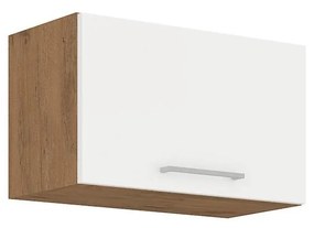 Felső konyhaszekrény 60 GU-36 1F Woody (lancelot tölgy + fényes fehér). 1070041
