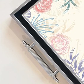 Üveg tálca, 38×24 cm – TPG9793