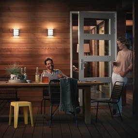 Philips 17324/47/16 - Kültéri lámpa érzékelővel MYGARDEN PYTHON 1xLED/6W/230V IP44