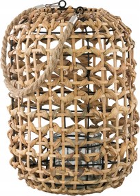 Lampion Stílus Boho bambusz natúr szín