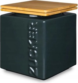 HWG-Home – Designer cukortartó kerámia 1 kg bambusz fedéllel