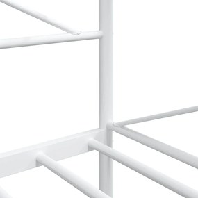 kanapéágy matrac nélkül fehér 100x190 cm acél