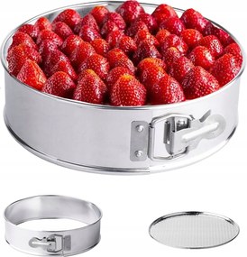 Torta Forma Kivehető Aljjal Sütőlemez Sütőforma Kerek 16CM