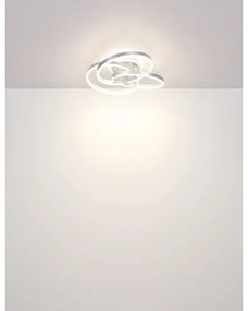 Globo 67163-56 - LED Dimmelhető mennyezeti lámpa HERWIG LED/56W/230V + távirányító