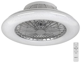 Rabalux - LED Dimmelhető mennyezeti lámpa ventilátorral LED/30W/230V + távirányító