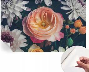 Öntapadós fotótapéta Falra 3D Loft Virágos harmónia 416x254 cm