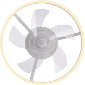 JUST LIGHT. 14624-16 - LED mennyezeti ventilátor világítással RITA LED/22W/230V + távirányító