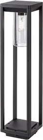 Zernest kültéri állólámpa e27 ip54 fekete 60cm magas