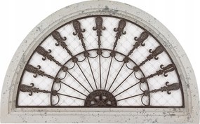 Provence-i Fa Fém Fali Dekoráció