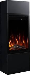 Elektromos kandalló Aflamo Milos 40 Black