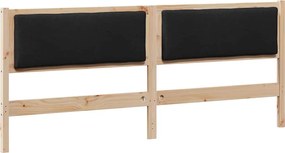 vidaXL Fejtámla Egyéb Barna 180 cm Tömör fenyőfa