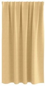 Függönyök függönyökkel 2 pcs Bézs 140x140cm Poliészter