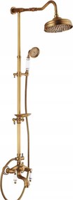 Zuhanyszett Antik Retro Esőztető