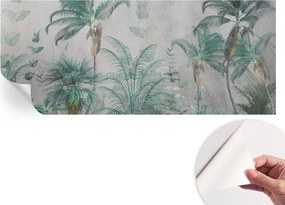 Dekoratív öntapadós fotótapéta Hálószobába Egzotikus oázis 250x104 cm