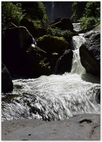 Poszterek 50x70 Peguche vízesés Ecuador