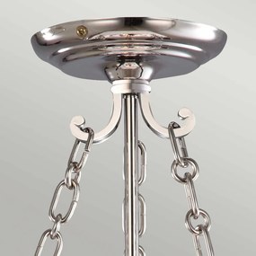 Elstead Lighting FINSBURY PARK FP-P-S-POL-NCKL Függőlámpa 3x60W/E14