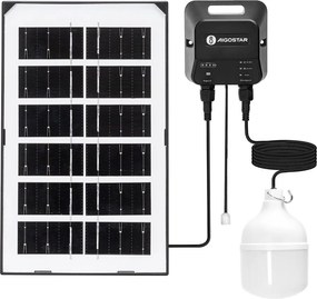 Aigostar - LED napelemes csillár/35W/12V 3000 mAh 6500K átm. 10 cm