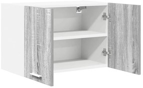 Függő szekrény Riga Szürke Sonoma és fehér 60 x 31 x 40 cm