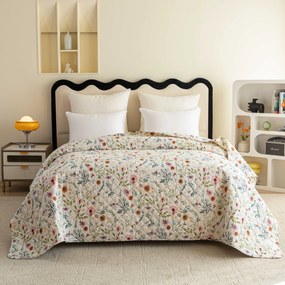 HERBALIS krémszínű ágytakaró Méret: 220 x 240 cm