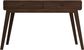 Íróasztal diófa dekorral 50x120 cm Cassie – Støraa