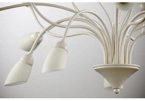 Jupiter 2061 - Rúdon függő csillár GLORIOSA 10xG9/14W/230V krémszínű