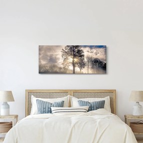 Fa a ködben képe (120x50 cm)