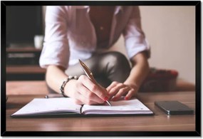 Poszterek keretben 60x40 Business Woman