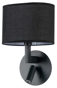 Brilagi - DAYA LED fali lámpa 1xE14/40W/230V + LED/3W fekete