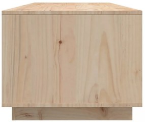 tömör fenyőfa dohányzóasztal 110 x 50 x 40 cm
