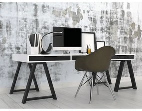 Kanlux 22343 - FRANCO LED flexibilis asztali lámpa, 6,8W, fekete, szabályozható