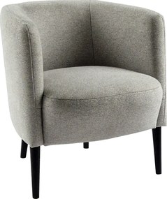 Fotel, világosszürke/fekete, ALIEN