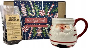 Karácsonyi ajándék szett Tea Bögre Mikulás Karácsonyi tea