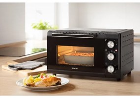 Sencor - Elektromos sütő 20 l 1650W/230V fekete